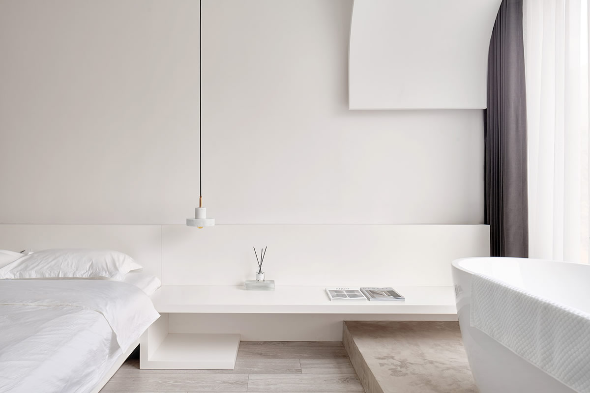 超白”客房:現(xiàn)代風(fēng)格民宿裝修設(shè)計(jì)(圖2) 超白”客房:現(xiàn)代風(fēng)格民宿裝修設(shè)計(jì)(圖2)