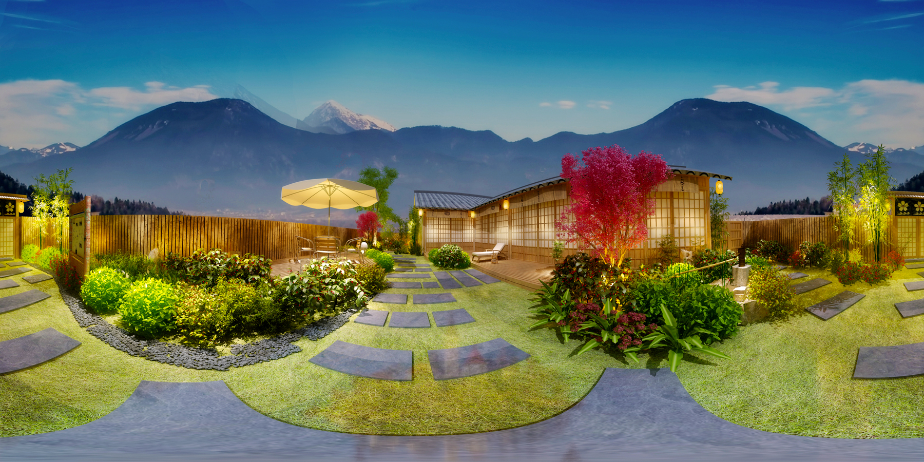 黃山太平湖獨棟日式民宿設(shè)計裝修(圖1) 室外.jpg