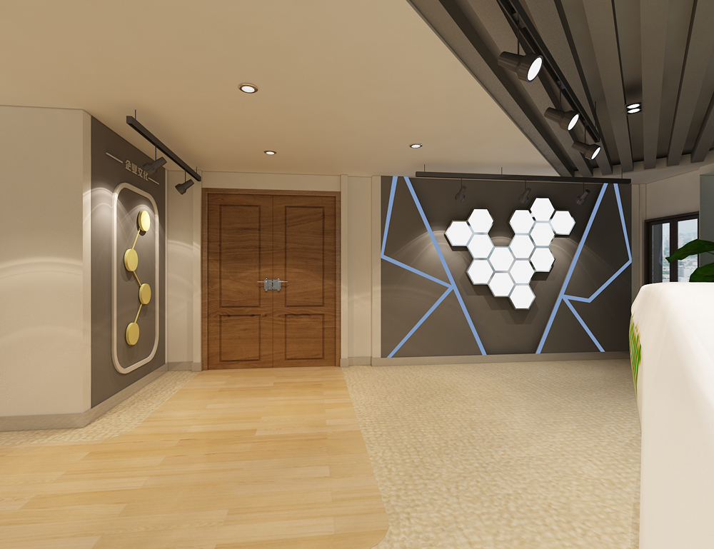 國科上海企業(yè)1350平方企業(yè)展廳裝修設(shè)計項目(圖1) 國科上海企業(yè)1350平方企業(yè)展廳裝修設(shè)計項目(圖1)