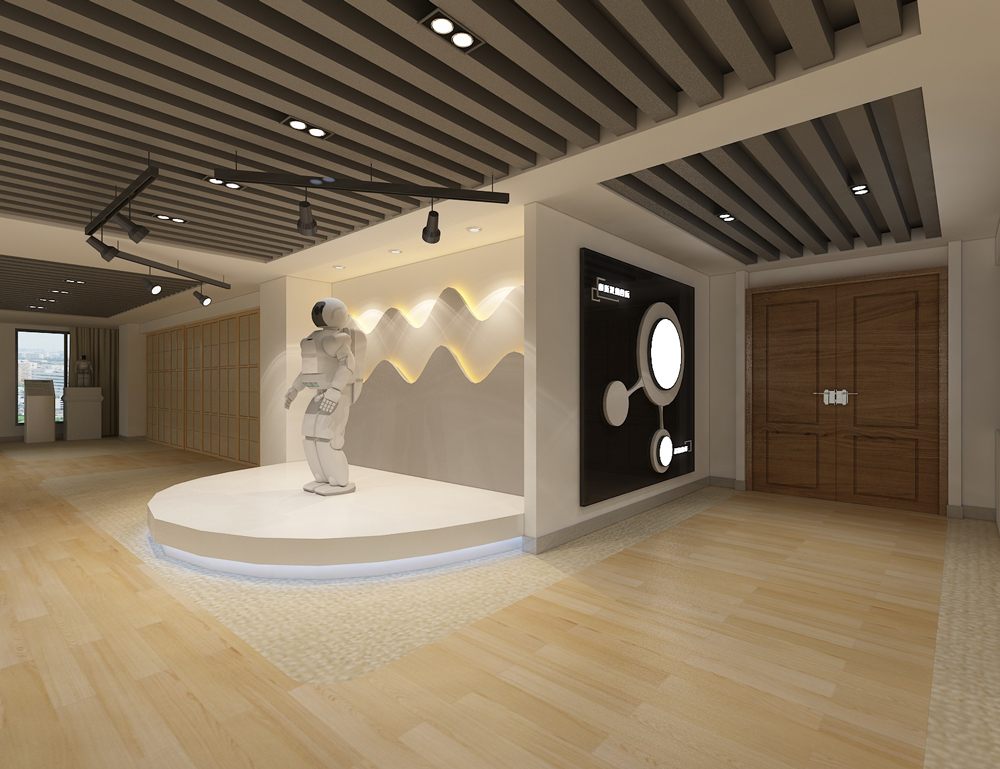 國科上海企業(yè)1350平方企業(yè)展廳裝修設(shè)計項目(圖2) 國科上海企業(yè)1350平方企業(yè)展廳裝修設(shè)計項目(圖2)