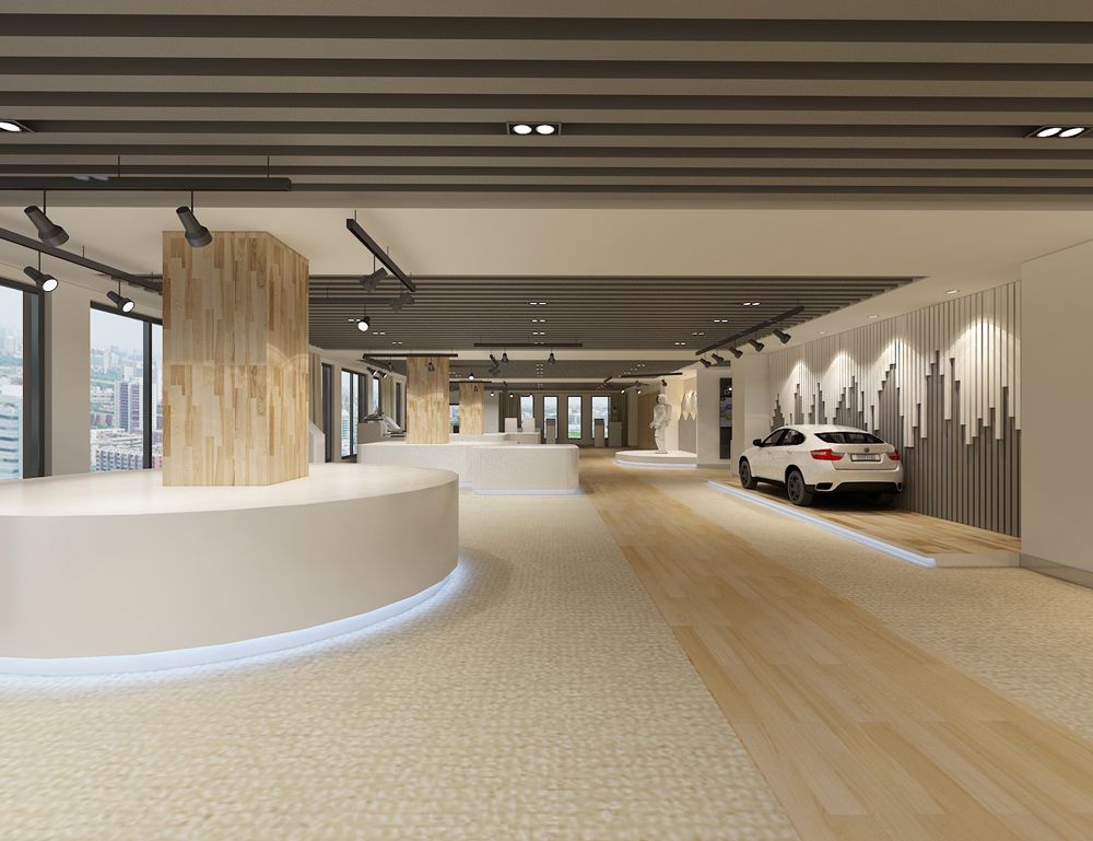 國科上海企業(yè)1350平方企業(yè)展廳裝修設(shè)計項目(圖3) 國科上海企業(yè)1350平方企業(yè)展廳裝修設(shè)計項目(圖3)