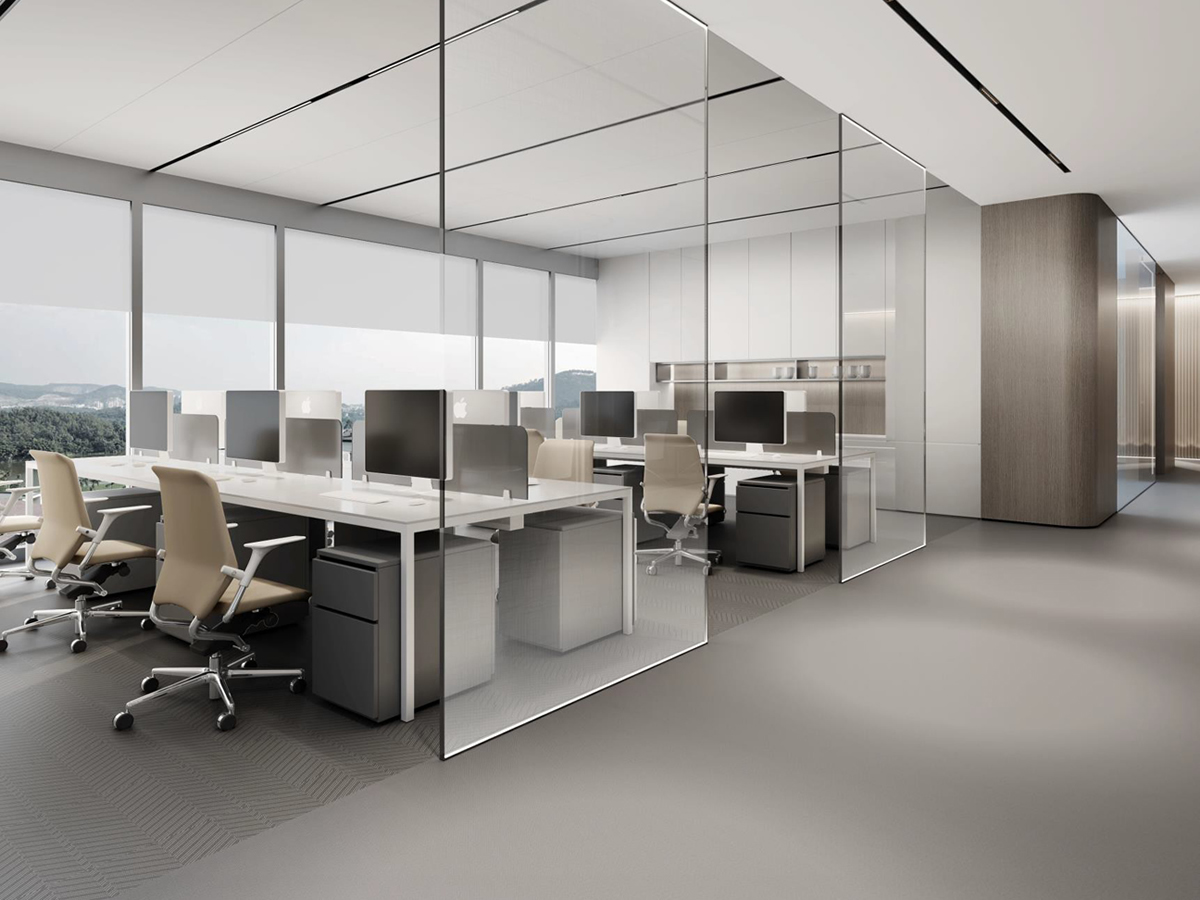 安然燃?xì)鈽O簡風(fēng)辦公室裝修設(shè)計(jì)項(xiàng)目(圖2)