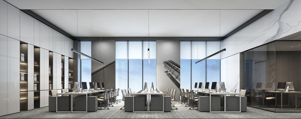 安徽永昌新材料3400平極簡風辦公樓裝修(圖4) 安徽永昌新材料3400平極簡風辦公樓裝修(圖4)