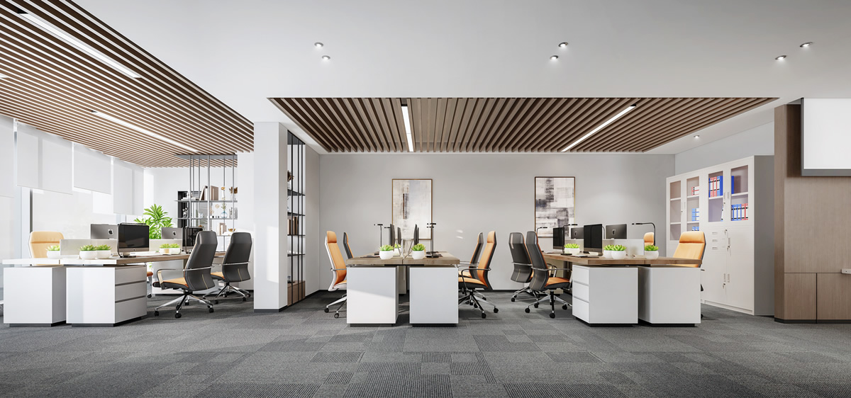 雷沃機械設備A區(qū)3000平新中式辦公樓裝修(圖2) 雷沃機械設備A區(qū)3000平新中式辦公樓裝修(圖2)