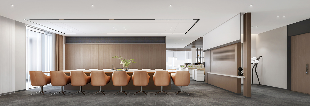 雷沃機械設備A區(qū)3000平新中式辦公樓裝修(圖3) 雷沃機械設備A區(qū)3000平新中式辦公樓裝修(圖3)