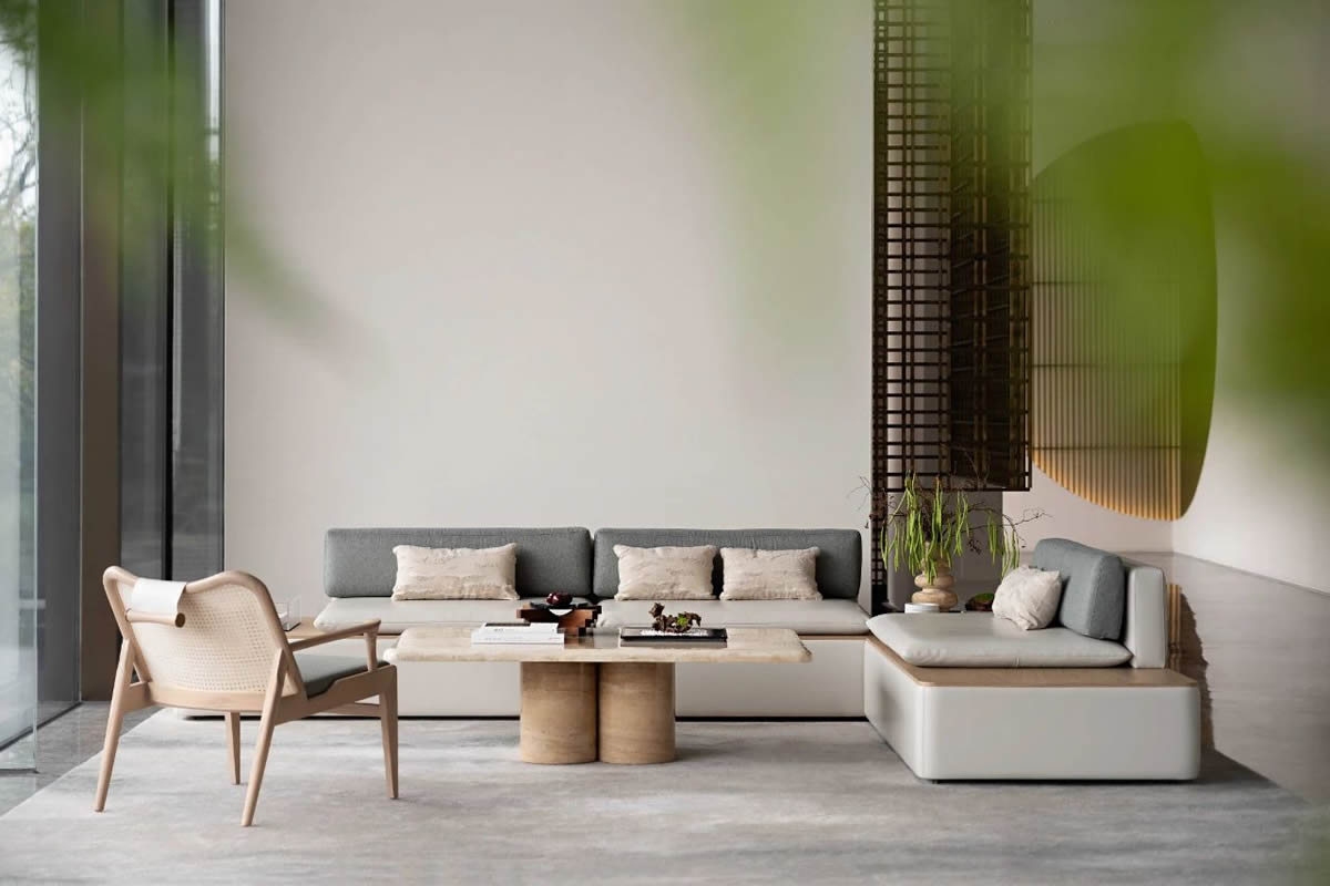 廣德·中糧江山譽(yù)景售樓部新中式裝飾裝修工程(圖5) 廣德·中糧江山譽(yù)景售樓部新中式裝飾裝修工程(圖5)