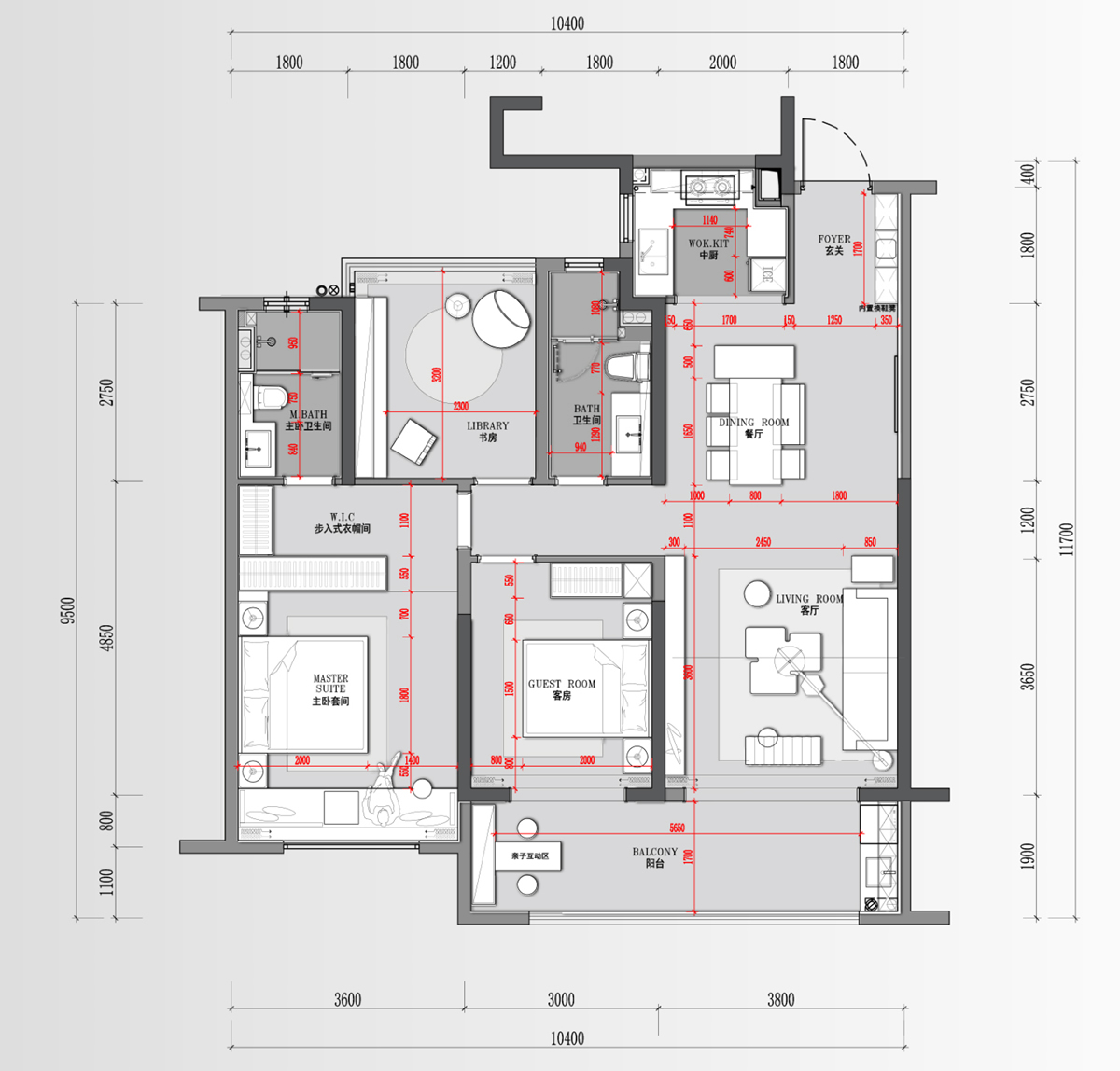 淮北.華松籣墅香汐高層C戶型現(xiàn)代簡約風樣板間裝飾裝修項目(圖1) 淮北.華松籣墅香汐高層C戶型現(xiàn)代簡約風樣板間裝飾裝修項目(圖1)