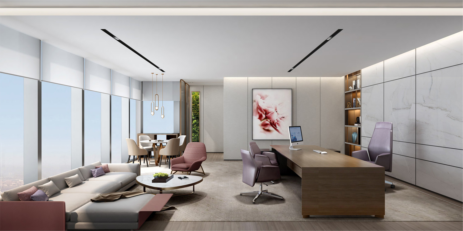 宣城涇縣皖新機(jī)電總經(jīng)理室裝修案例(圖4) 經(jīng)理室.jpg