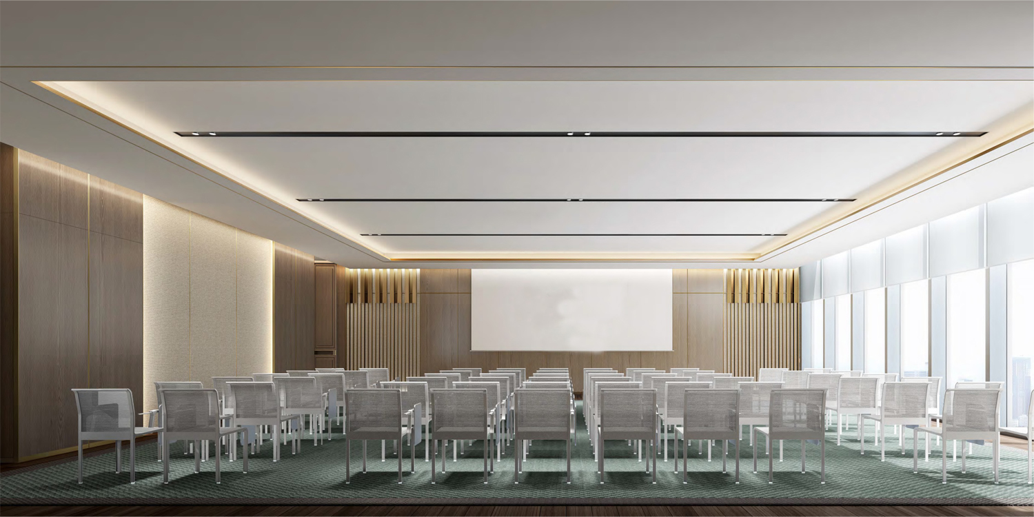 宣城涇縣皖新機(jī)電總部會議室、接待室裝修案例(圖1) 會議室.jpg