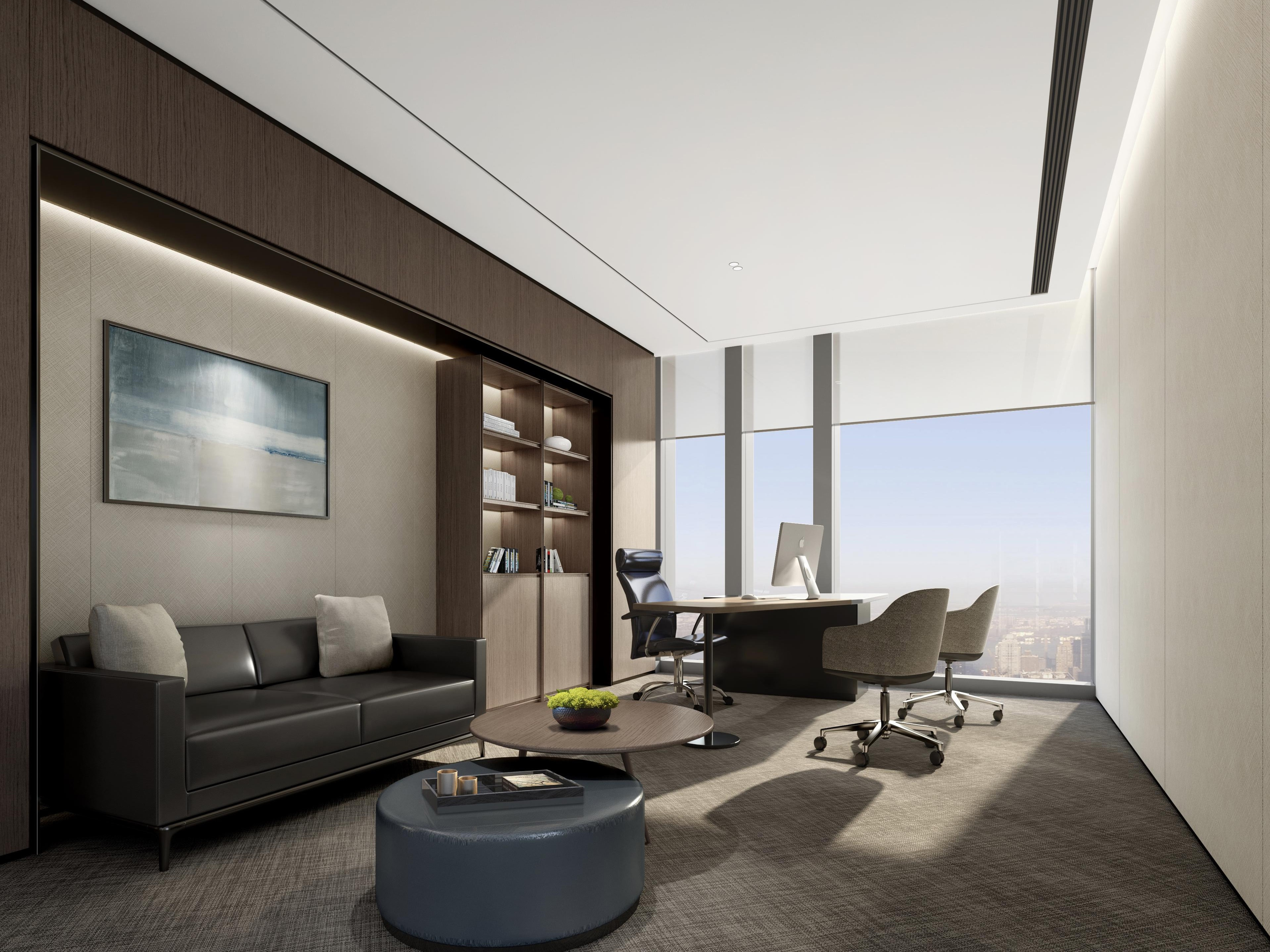 總經理辦公室的裝修設計注意細節(jié)(圖2) 經理室.jpg