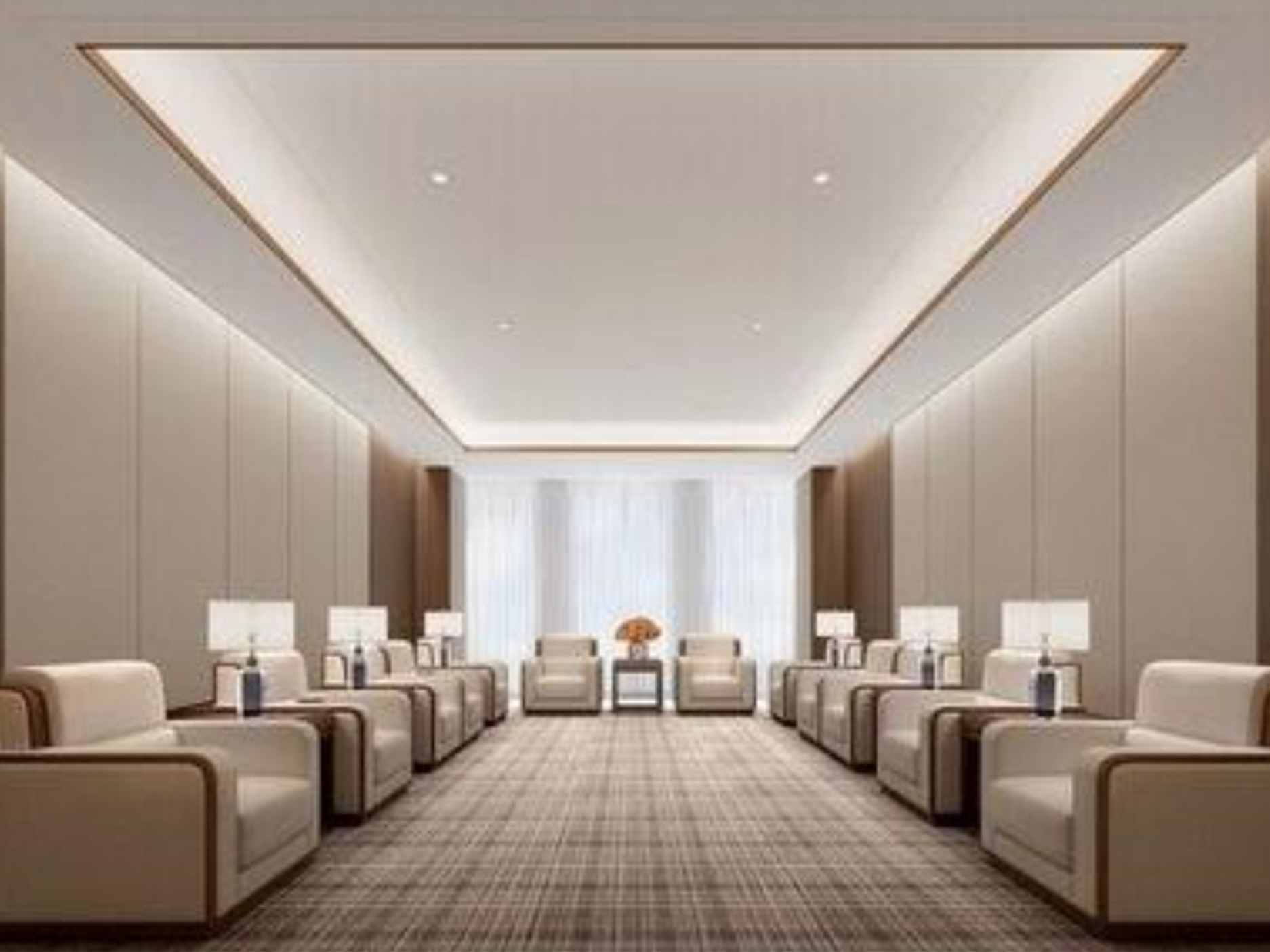 半山裝飾帶你玩轉(zhuǎn)簡約風(fēng)接待空間(圖1) 接待室2.jpg