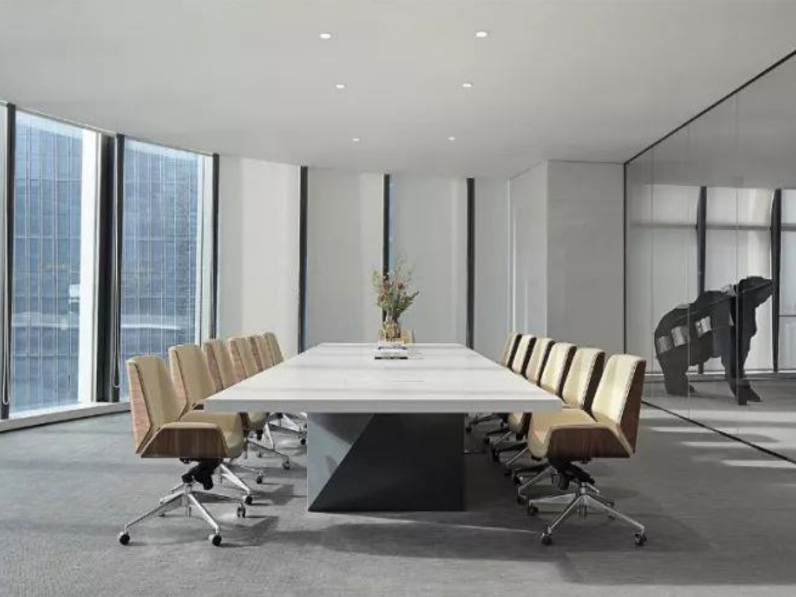 合肥金保大廈沃龍新辦公室裝修設(shè)計案例(圖2) 會議室4.jpg