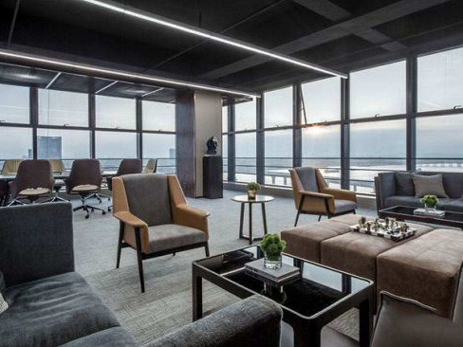 如何打造高檔會客空間(圖2) 會客區(qū)1.jpg