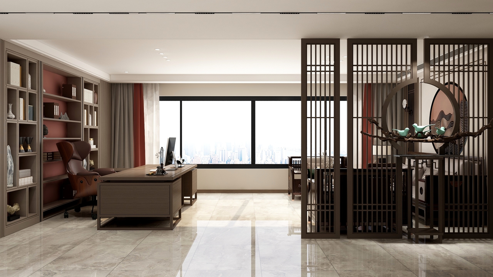 合肥600平方新中式工作室裝修設(shè)計項目(圖1) 1649389259362_9061.jpeg