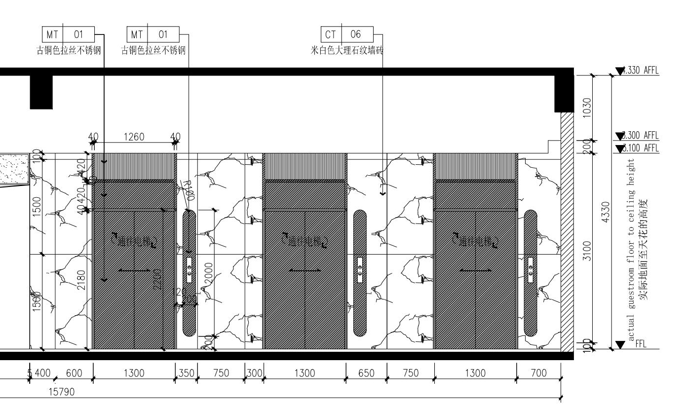 淮北商場(chǎng)內(nèi)部電梯裝修設(shè)計(jì)項(xiàng)目(圖4) 2024.8.6-02海容商業(yè)廣場(chǎng)大潤(rùn)發(fā)三層立面圖-Model_00.jpg
