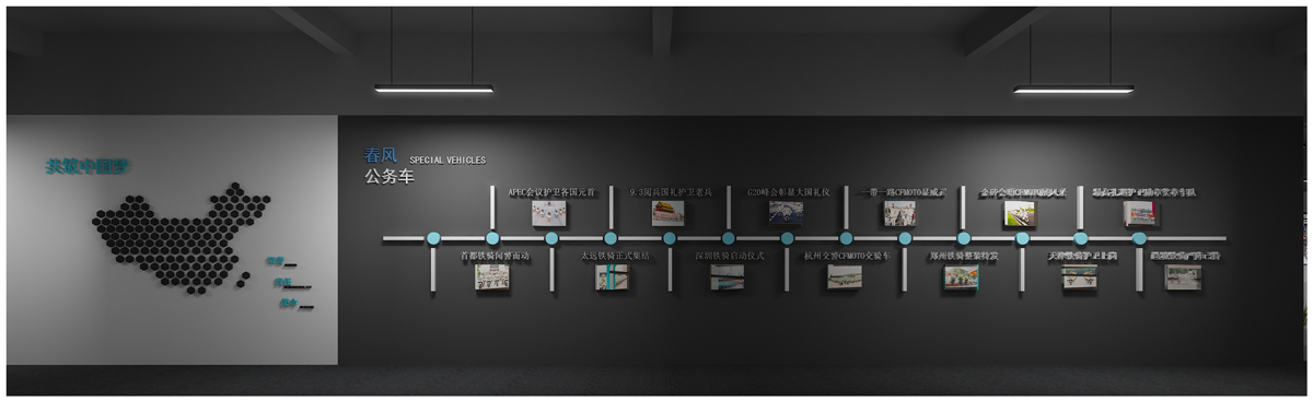 摩托車展廳-展廳裝修設計(圖2) 摩托車展廳-展廳裝修設計(圖2)
