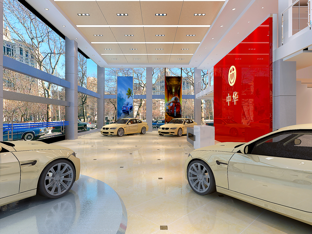 4S店展廳裝修(圖2) 4S店展廳裝修(圖2)