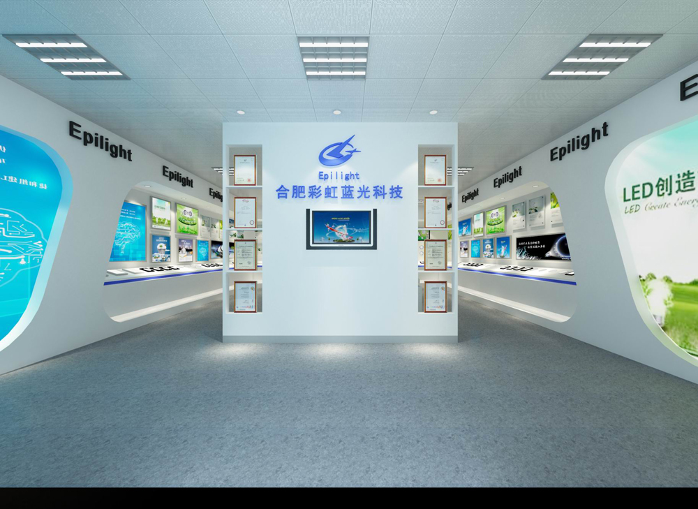 合肥彩紅藍(lán)光科技LED燈展廳裝修(圖1) 合肥彩紅藍(lán)光科技LED燈展廳裝修(圖1)