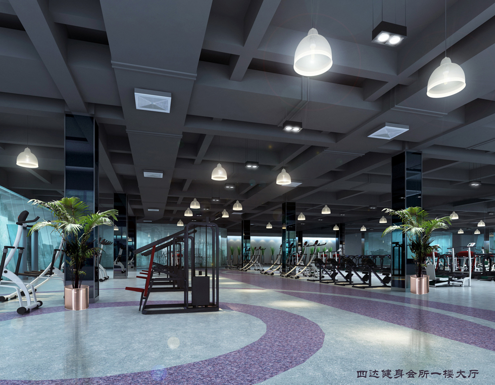 四達健身會所-健身房裝修(圖6) 四達健身會所-健身房裝修(圖6)