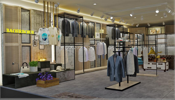 合肥瑤海區(qū)服裝店裝修設(shè)計(jì)(圖3) 合肥瑤海區(qū)服裝店裝修設(shè)計(jì)(圖3)