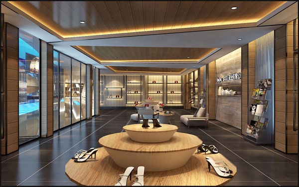 合肥200平方精品鞋店裝修設(shè)計(jì)(圖1) 合肥200平方精品鞋店裝修設(shè)計(jì)(圖1)