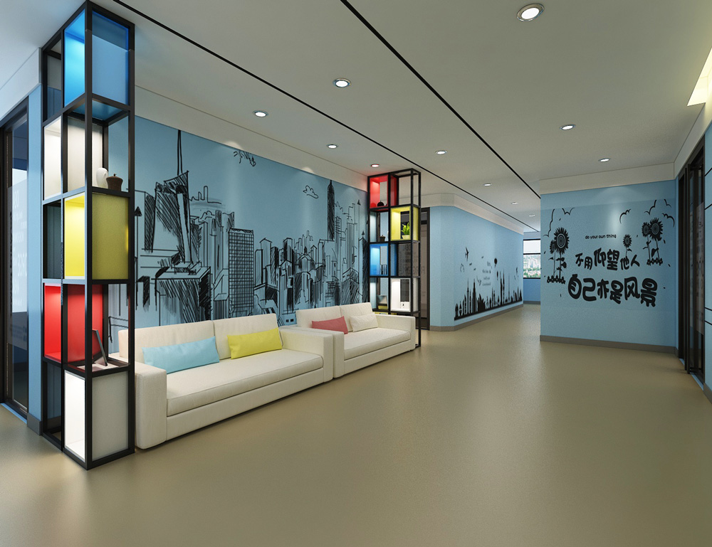 優(yōu)邦學(xué)-中小學(xué)培訓(xùn)機構(gòu)裝修設(shè)計(圖2) 優(yōu)邦學(xué)-中小學(xué)培訓(xùn)機構(gòu)裝修設(shè)計(圖2)